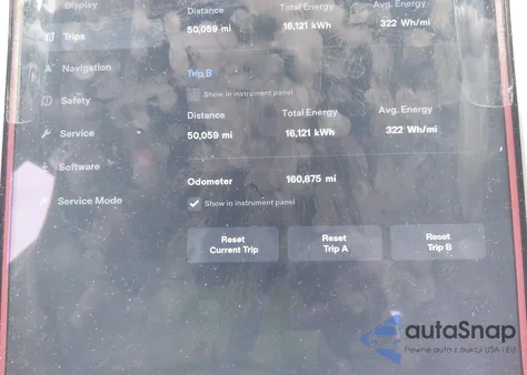 2016 Tesla Model S 90D/P100D/P85D/P90D z USA, uszkodzony, nr VIN 5YJSA1E40GF136499